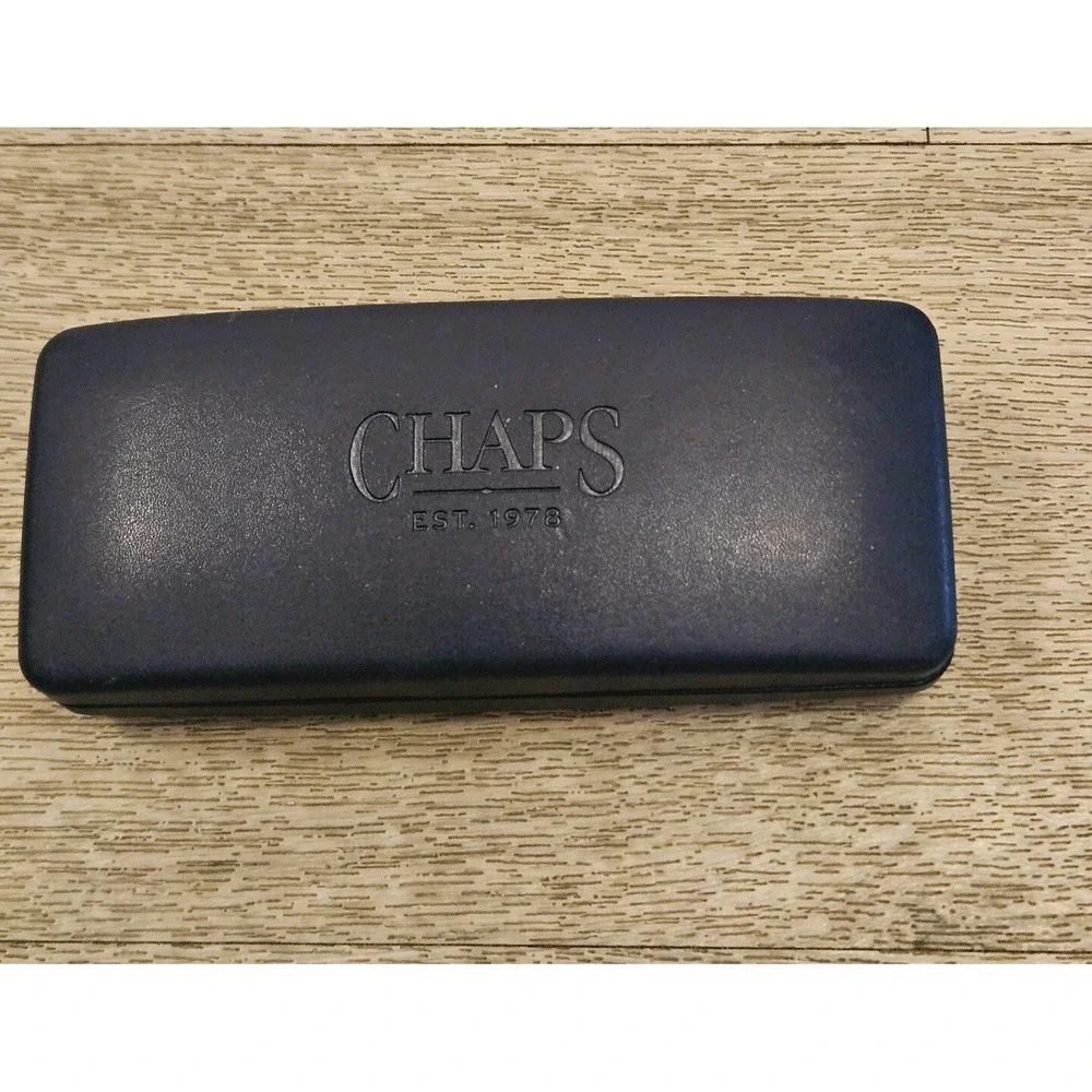 Champs navy blue Designer Glasses Hard Case ONLY Eye Storage Clamshell